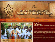 Tablet Screenshot of churchoftheeastindia.org